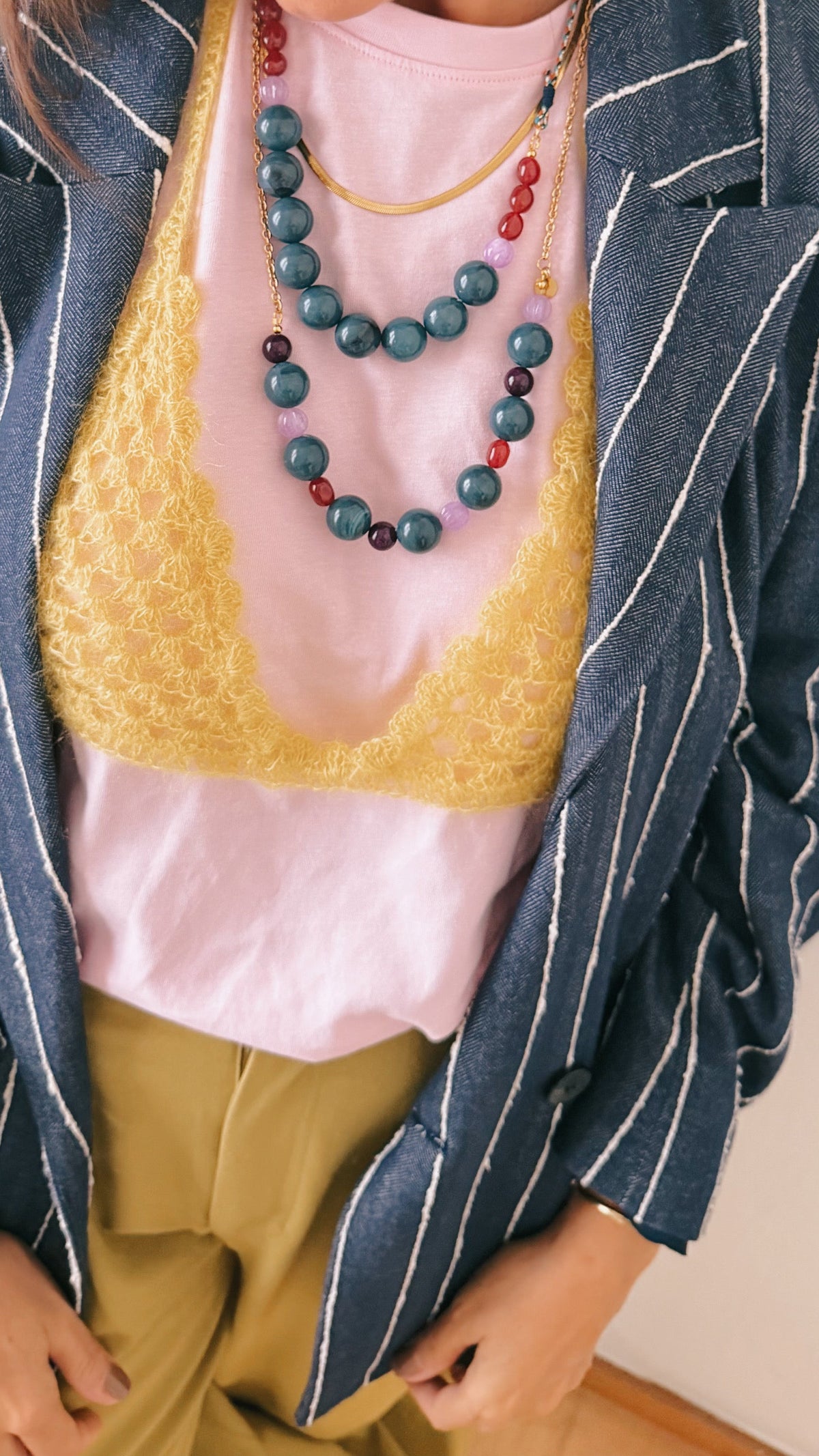 Mini Top Crochet en Mohair