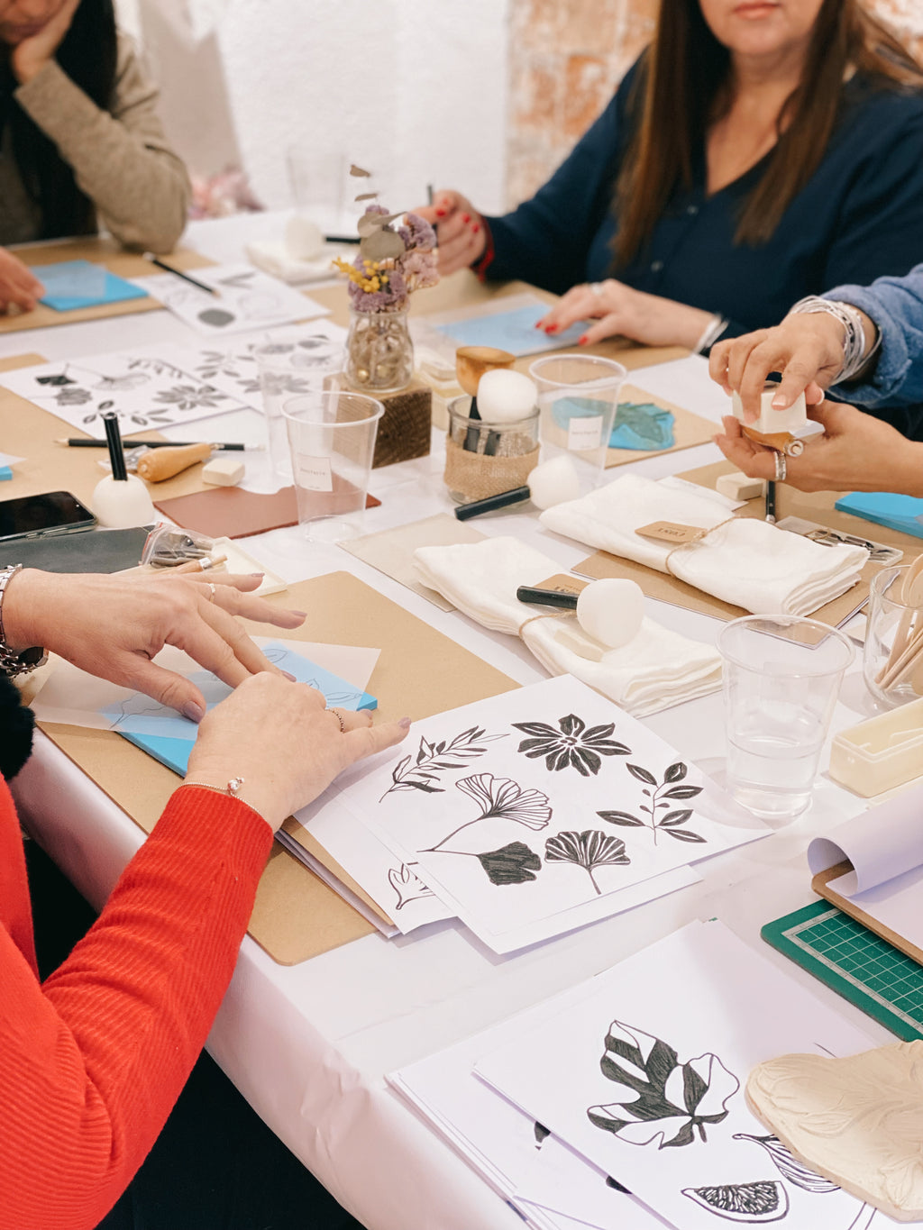 Workshop Block Printing