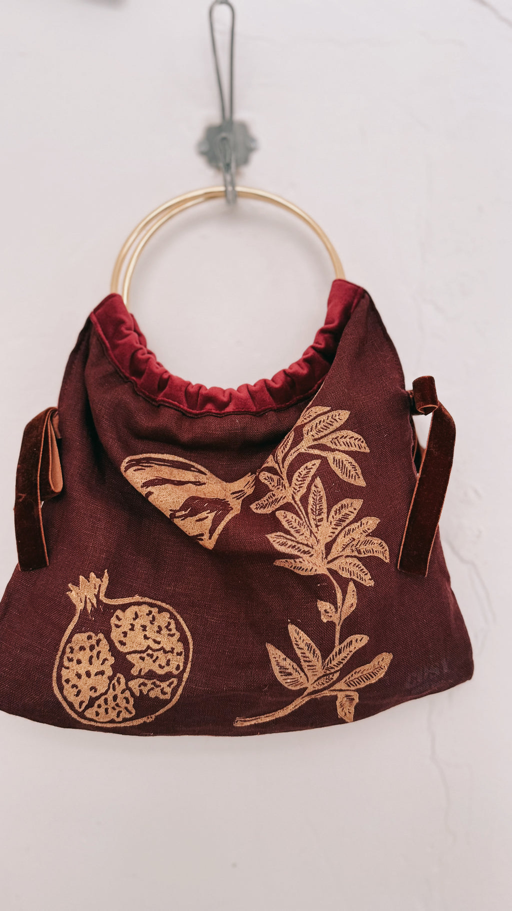 Bolso Gales Estampa Granadas