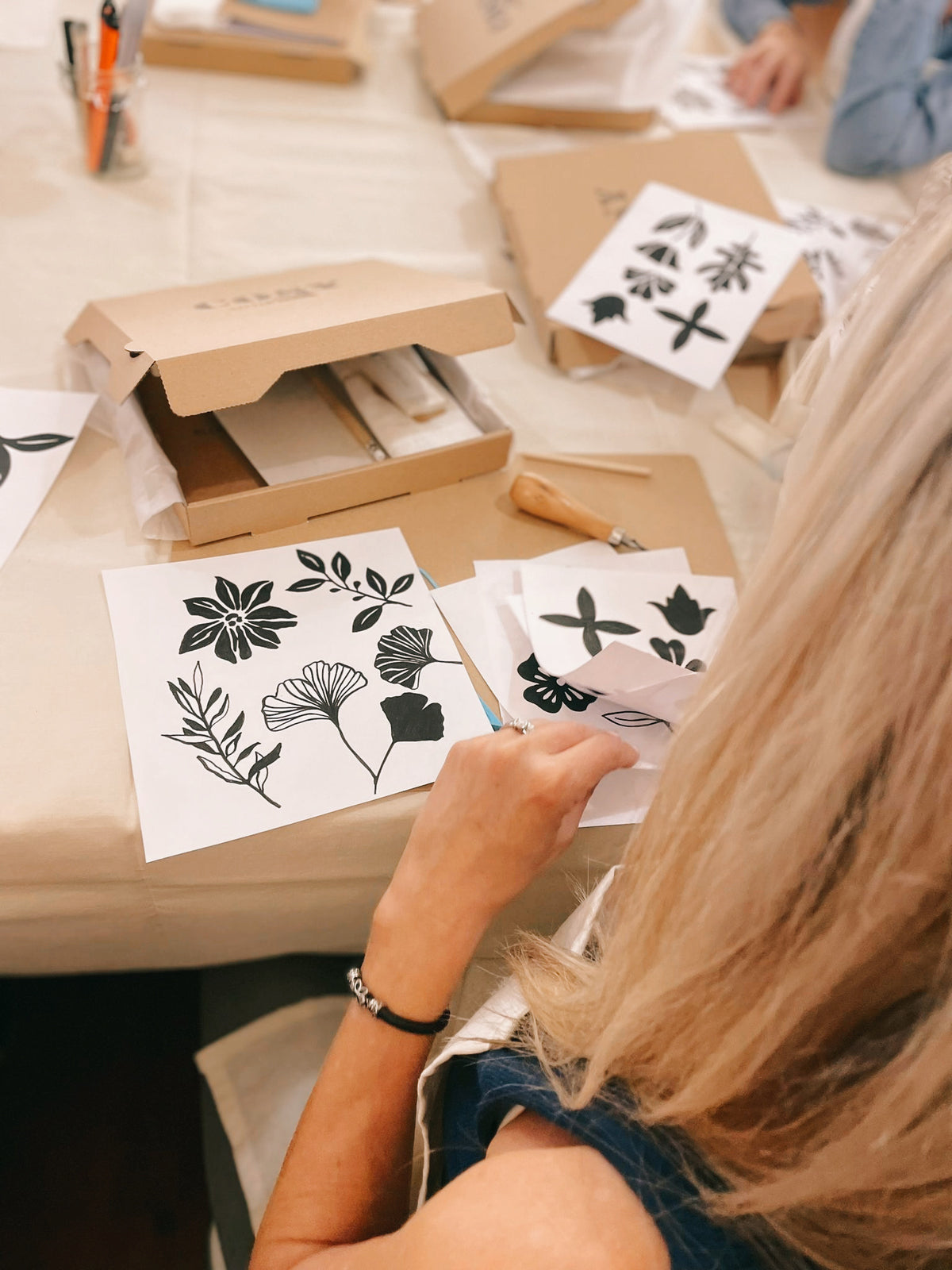 Workshop Block Printing