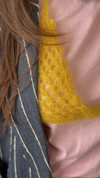 Mini Top Crochet en Mohair