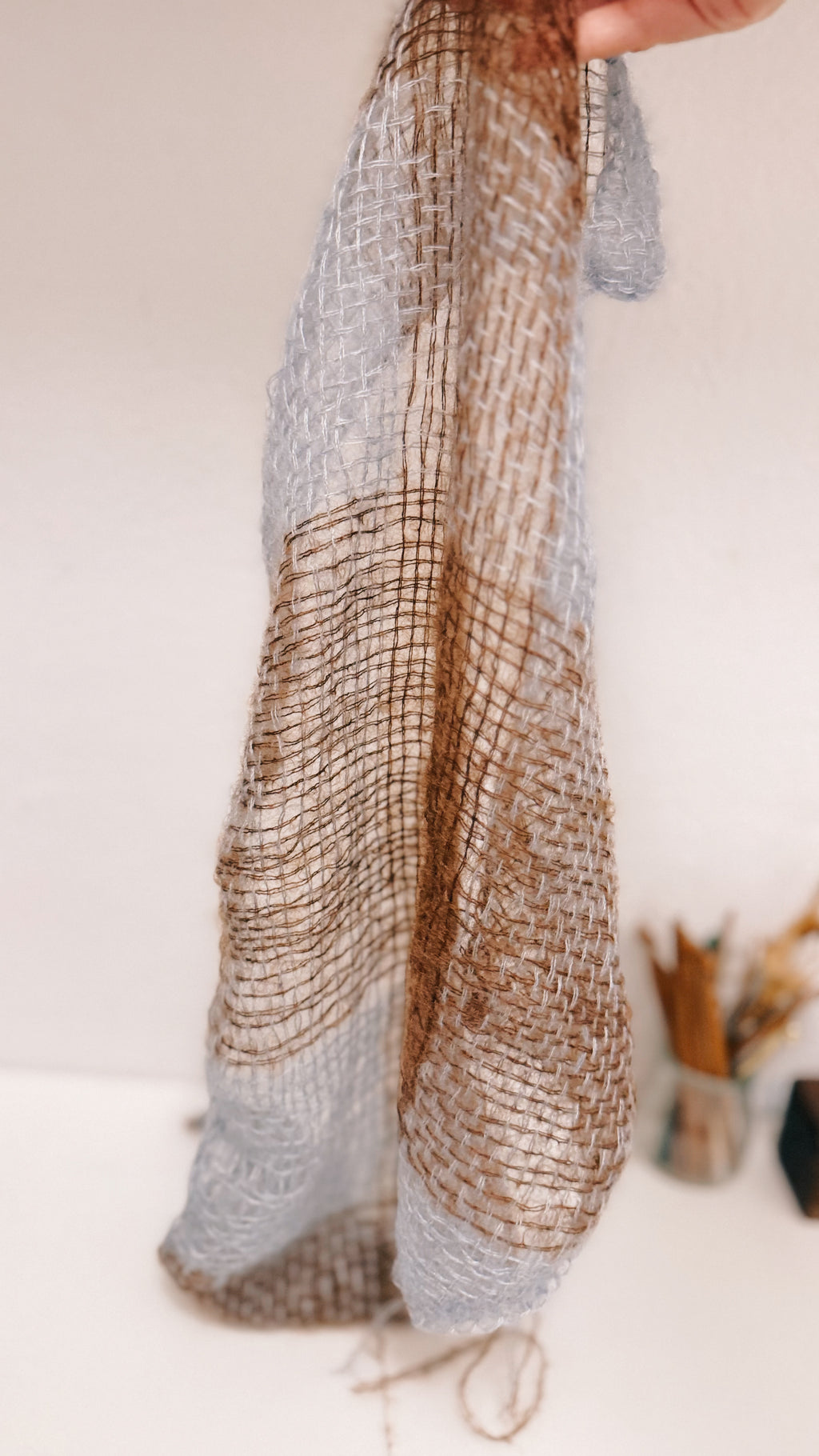 Bandana Mohair & Crochet