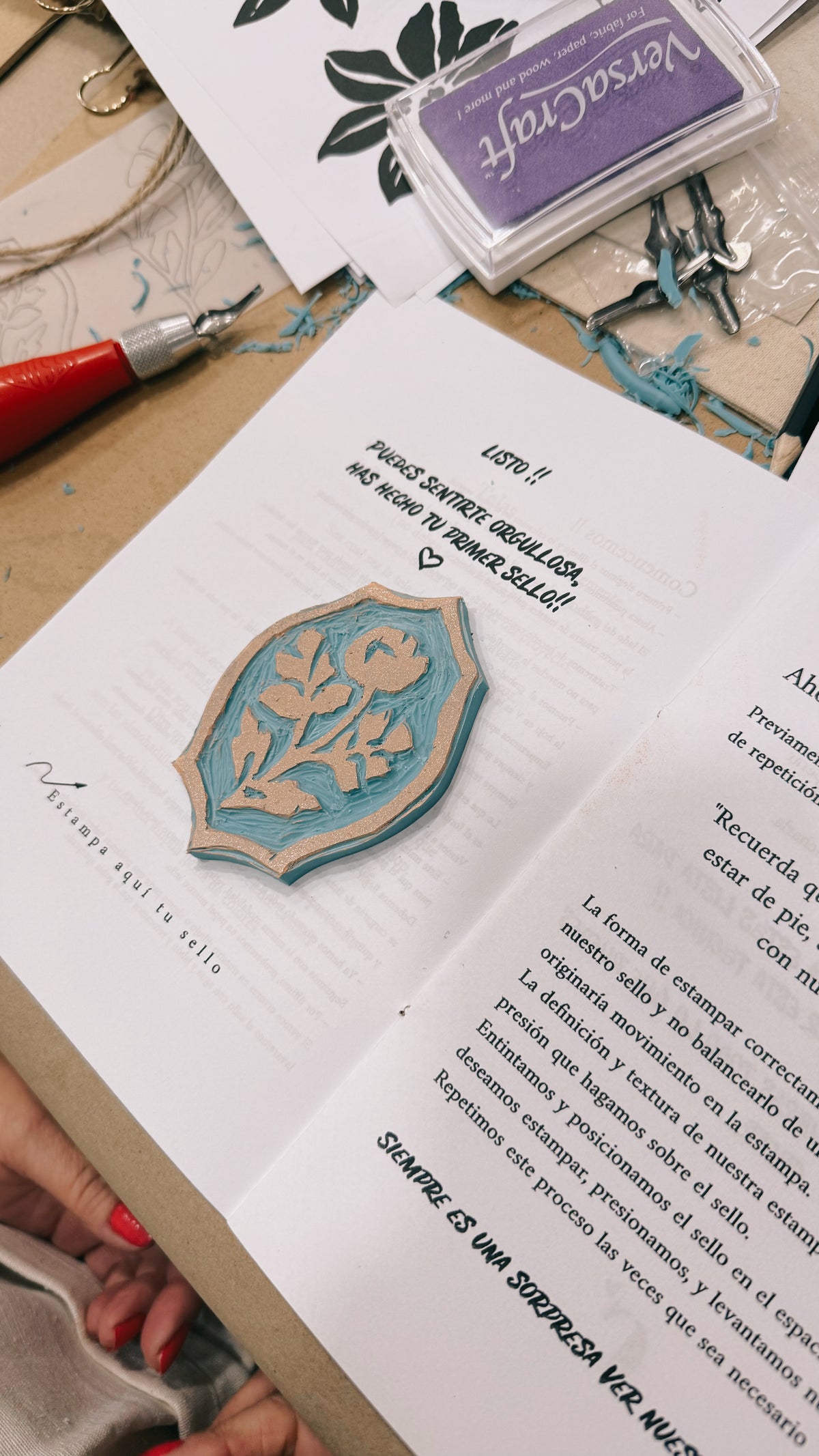 Kit de Iniciación al Block Printing y Carvado de sellos