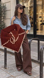 Bandana de Mohair & Crochet
