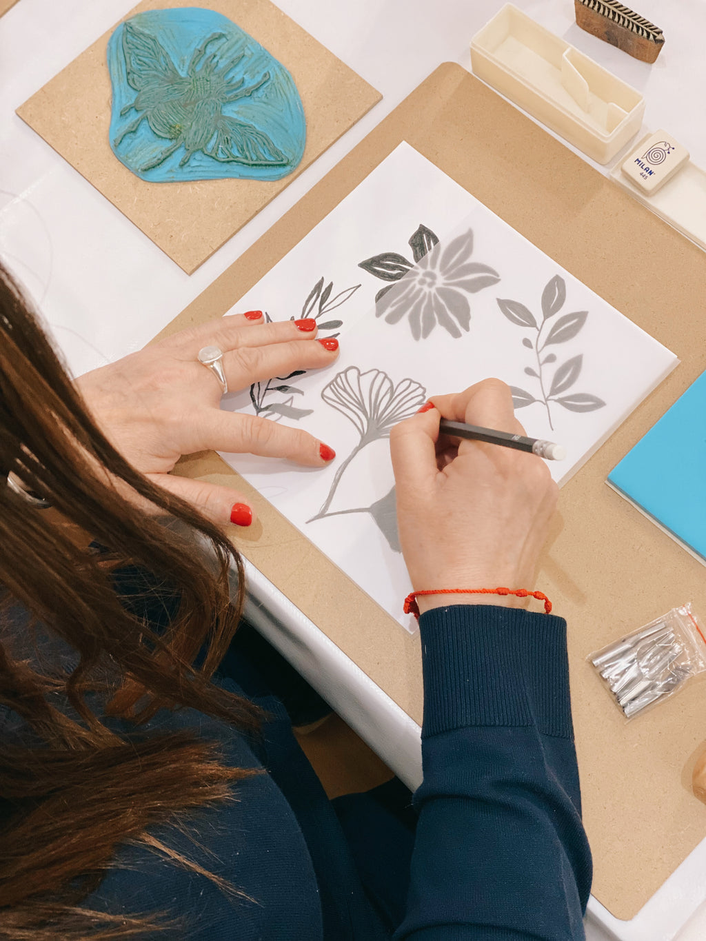 Kit de Iniciación al Block Printing y Carvado de sellos
